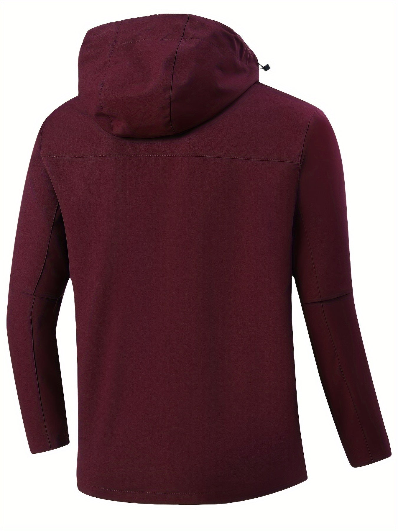 Luvik | Kevyt, vettä hylkivä miesten sadetakki hupulla vapaa-aikaan ja kaupunkiin