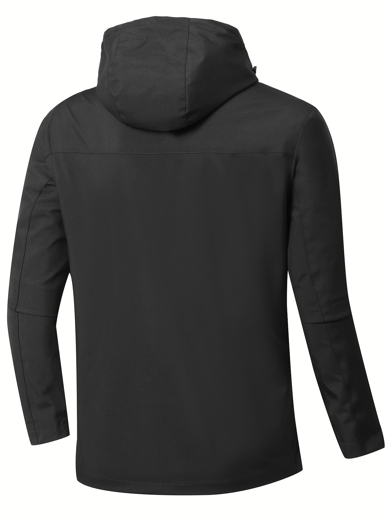 Luvik | Kevyt, vettä hylkivä miesten sadetakki hupulla vapaa-aikaan ja kaupunkiin