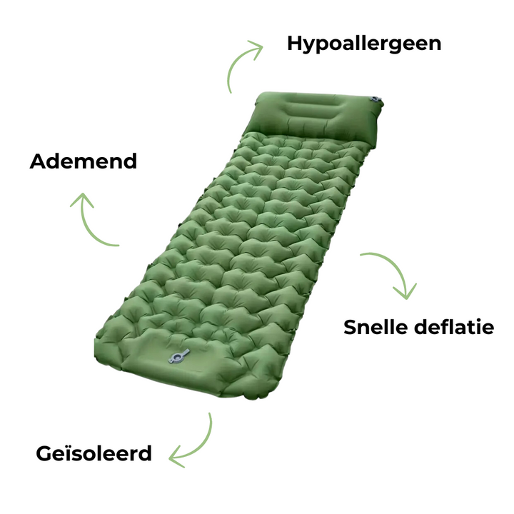 Luvikno | Liggeunderlag - Camping - Innebygd Pumpe