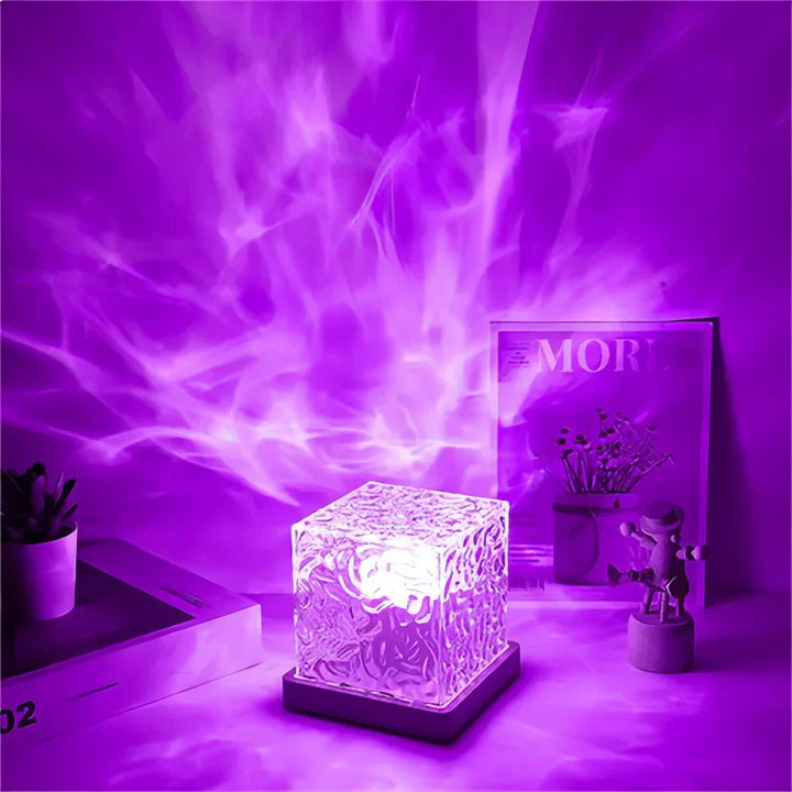 Luvikno | LuminaWall Beroligende Dynamisk Projektor Nattlampe
