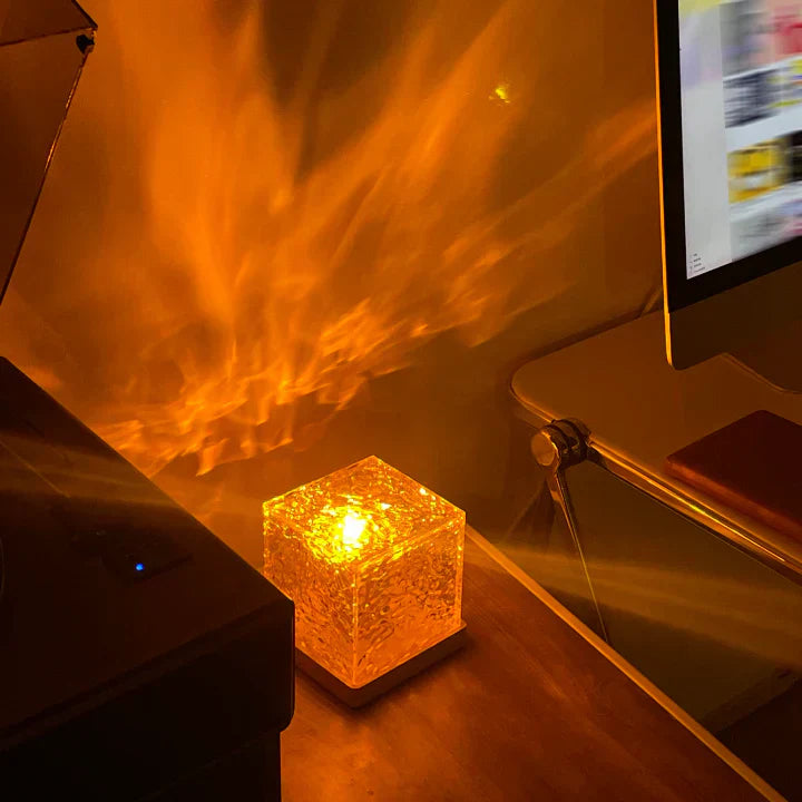 Luvikno | LuminaWall Beroligende Dynamisk Projektor Nattlampe