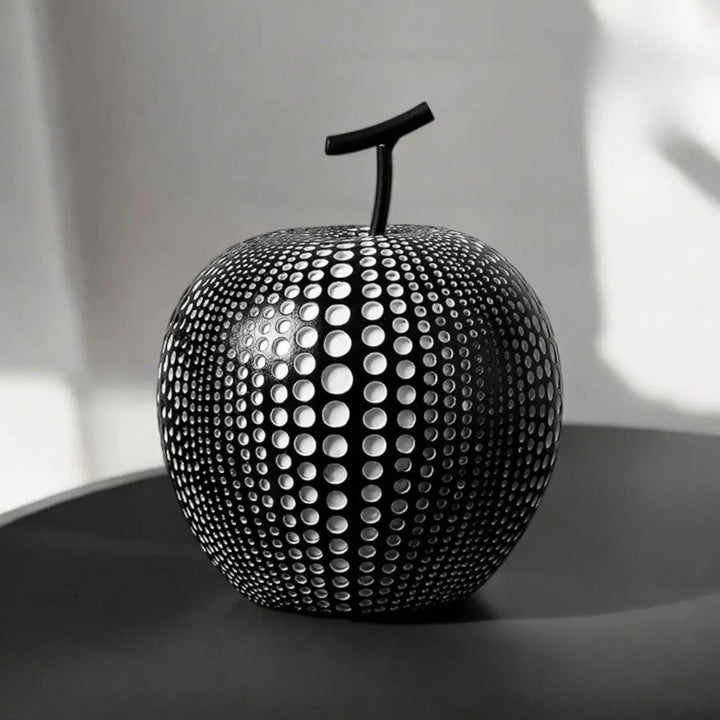 Prikket mønster eple skulptur | Luvikno