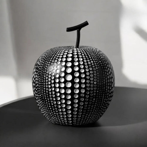 Prikket mønster eple skulptur | Luvikno
