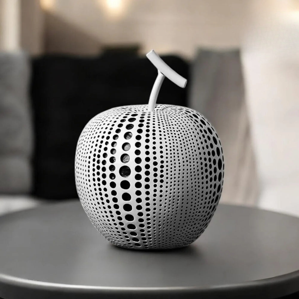 Prikket mønster eple skulptur | Luvikno