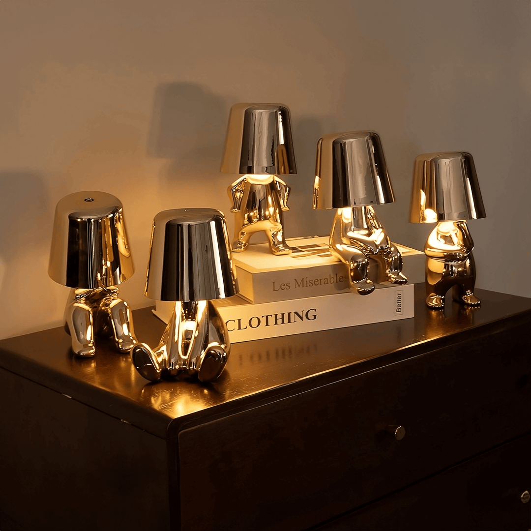 Lekende Dimmbar Bordlampe - LumoPals | Luvikno