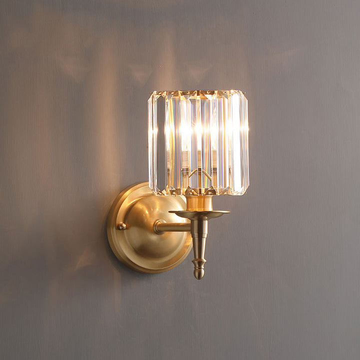 Luksus Klar Krystall Vegglampe | Luvikno