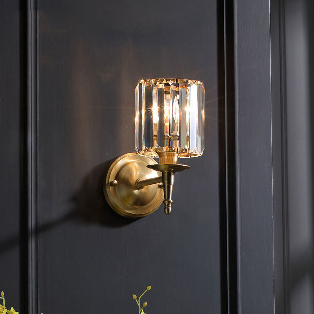 Luksus Klar Krystall Vegglampe | Luvikno