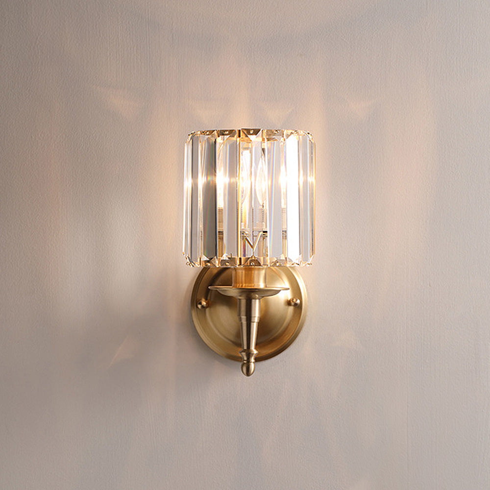 Luksus Klar Krystall Vegglampe | Luvikno