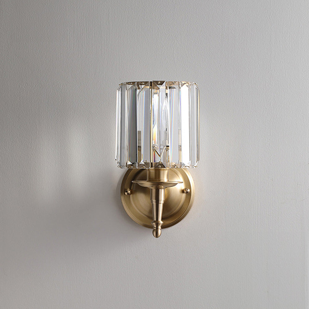 Luksus Klar Krystall Vegglampe | Luvikno
