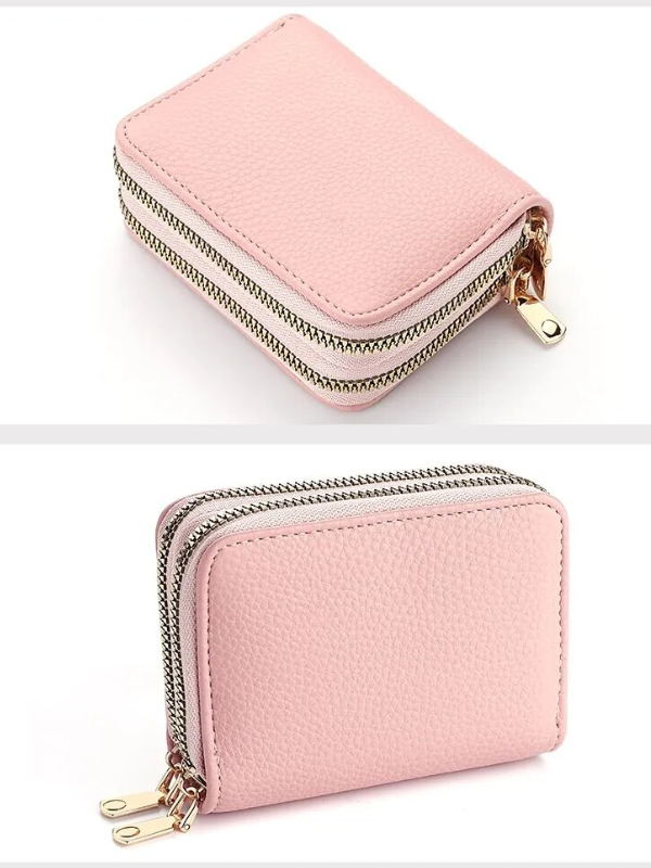 Trendy Lychee Print Wallet Luvikno