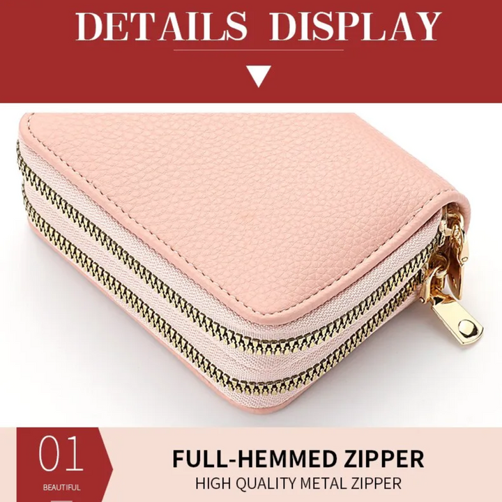 Trendy Lychee Print Wallet Luvikno