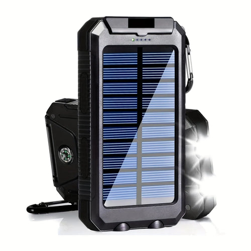 PowerFlash Portable – Solcelledrevet Oppladbar Enhet Luvikno