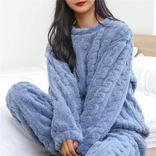 Luvik | Komfortabel fleece pysj sett