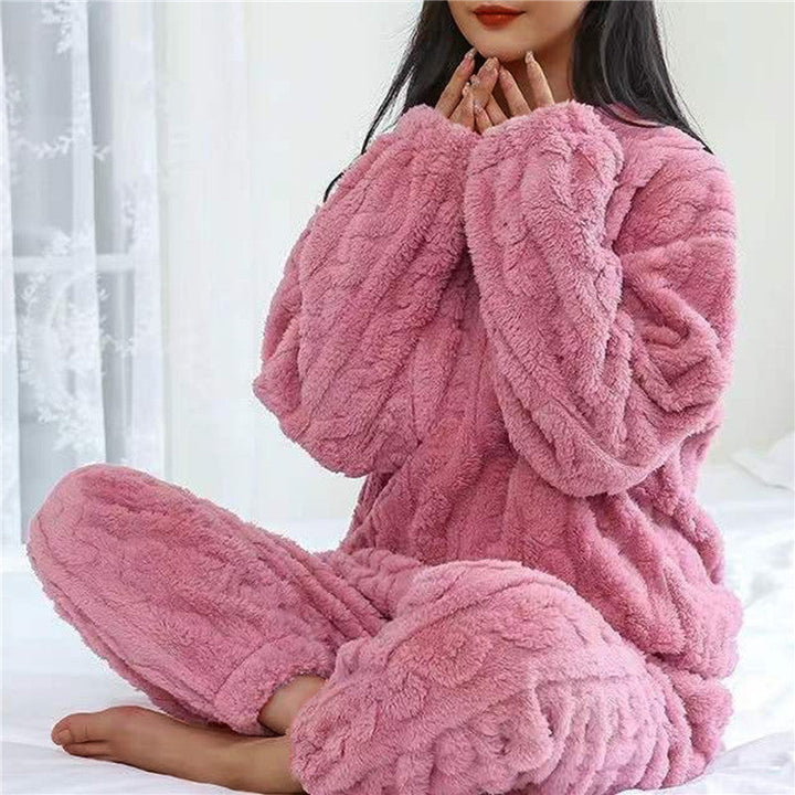 Luvik | Komfortabel fleece pysj sett