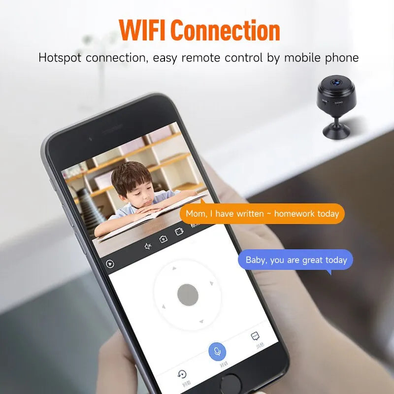 SensorCam – Avansert WiFi Sikkerhetskamera Luvikno