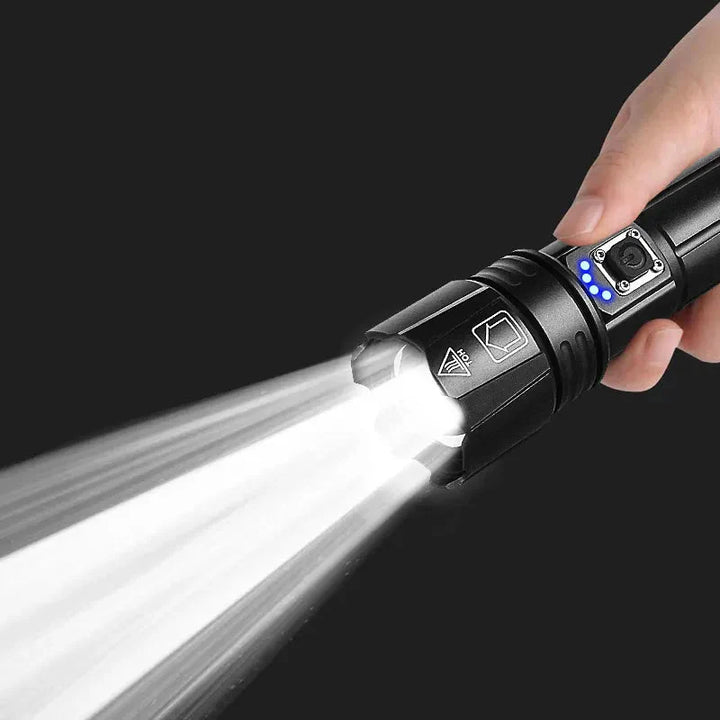 Oppladbar LED-lommelykt for Adventure Luvikno