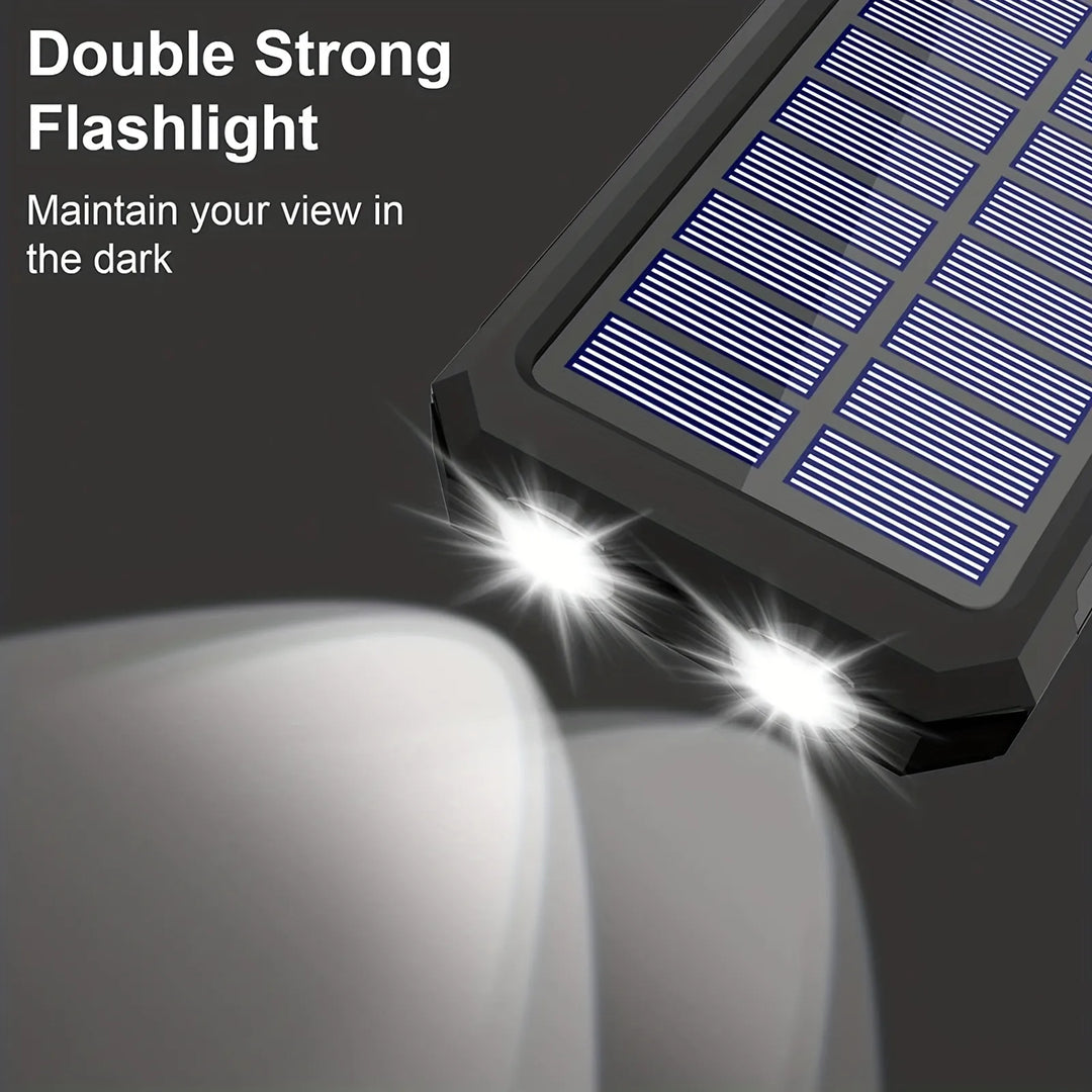 PowerFlash Portable – Solcelledrevet Oppladbar Enhet Luvikno