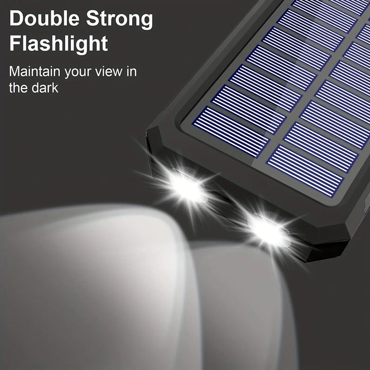 PowerFlash Portable – Solcelledrevet Oppladbar Enhet Luvikno