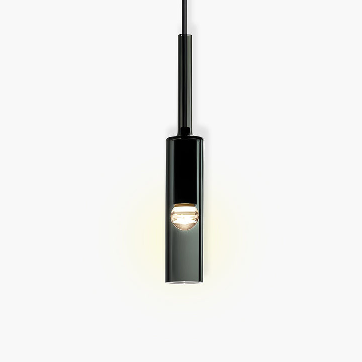 Pendellampe laget av røkt glass – Elegant design med glitrende lyseffekter | Perfekt for stue | Luvikno