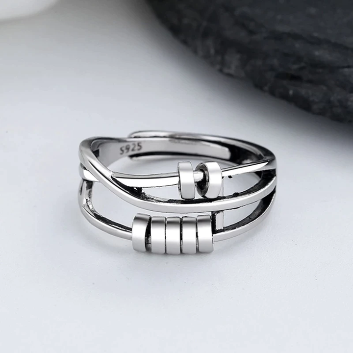 Stress-Relief Ring | Elegant & Supportive Jewelry Luvikno
