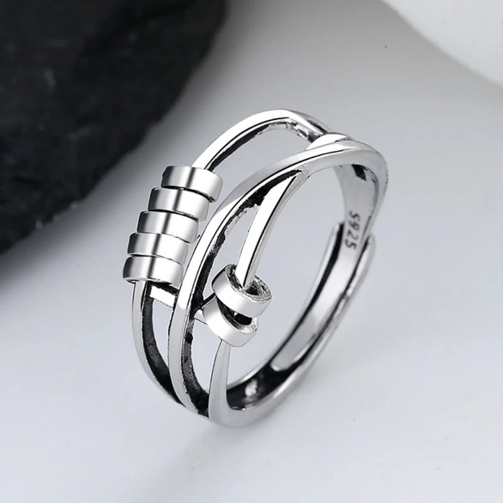 Stress-Relief Ring | Elegant & Supportive Jewelry Luvikno