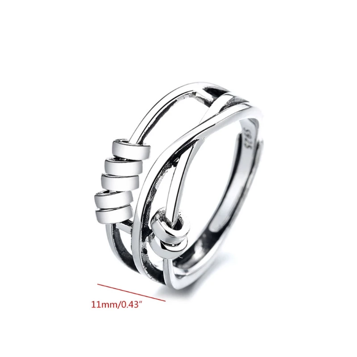 Stress-Relief Ring | Elegant & Supportive Jewelry Luvikno