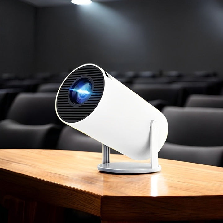 Luvikno | Smart 4K Mini Projektor med Dual WiFi og Bluetooth-tilkobling