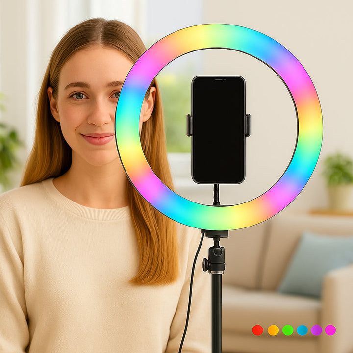 Ring Light RGB – 15 Lyskombinasjoner – MJ30 | Luvikno