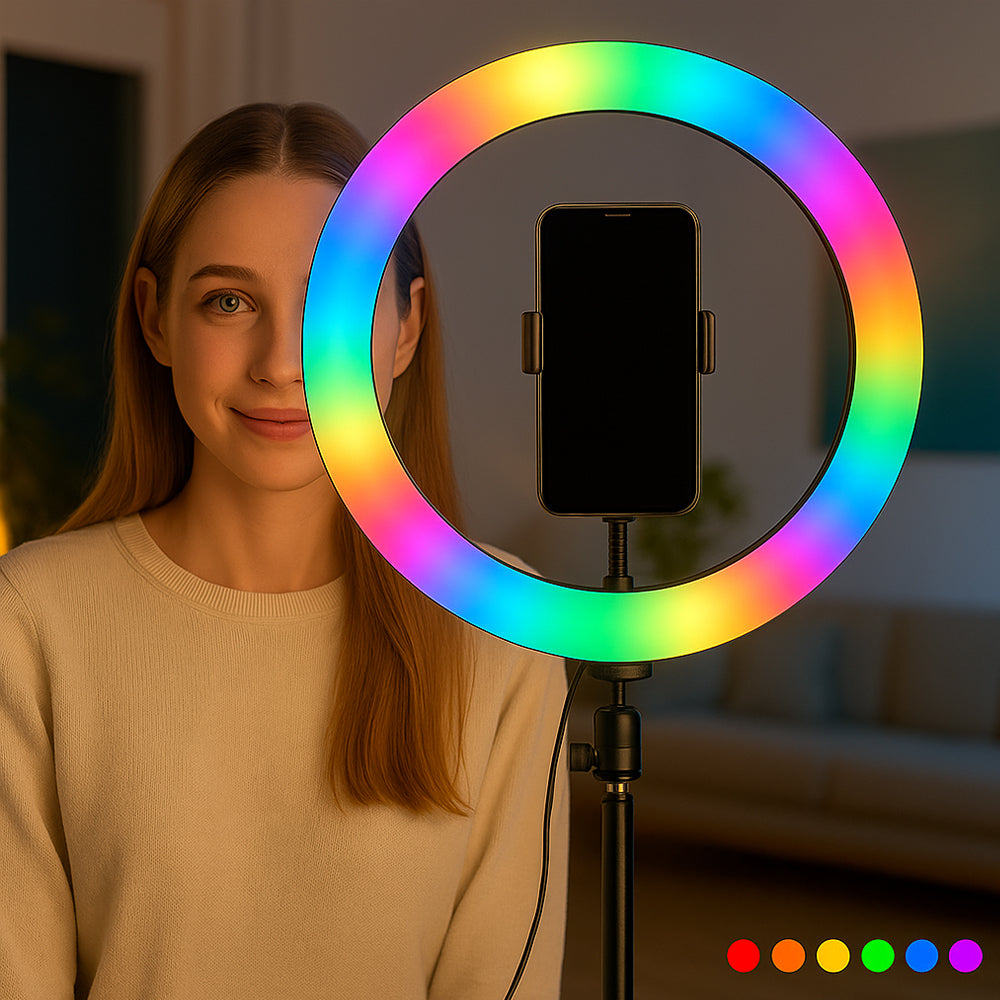 Ring Light RGB – 15 Lyskombinasjoner – MJ30 | Luvikno