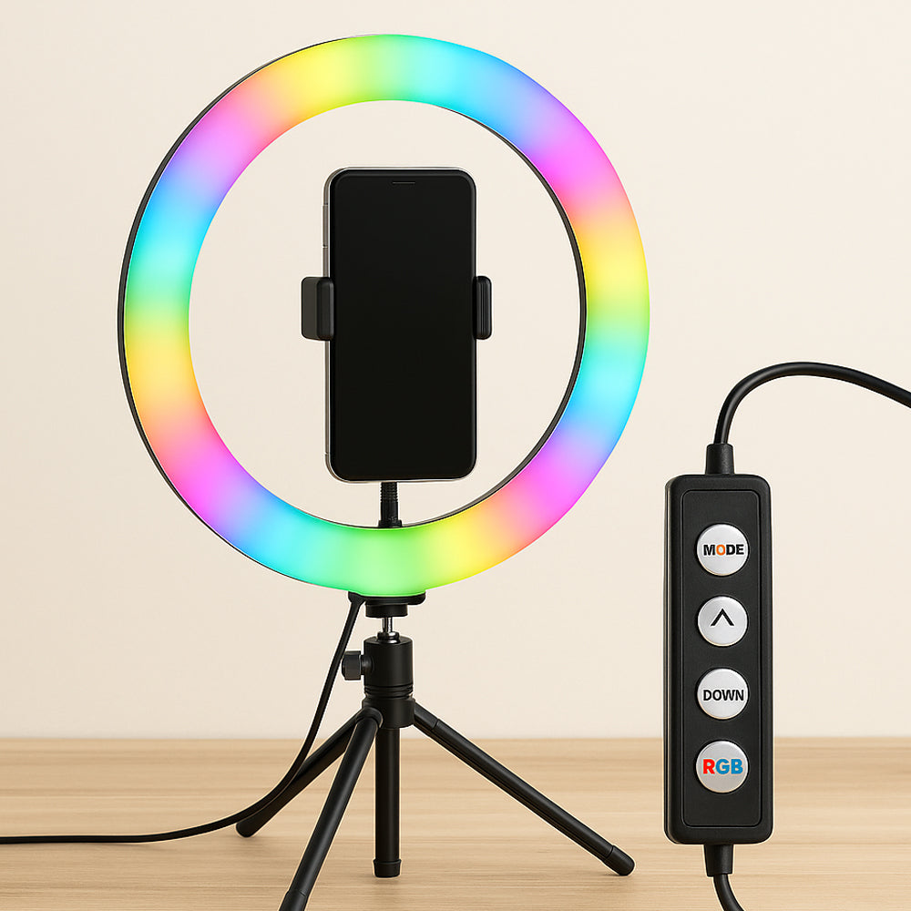 Ring Light RGB – 15 Lyskombinasjoner – MJ30 | Luvikno