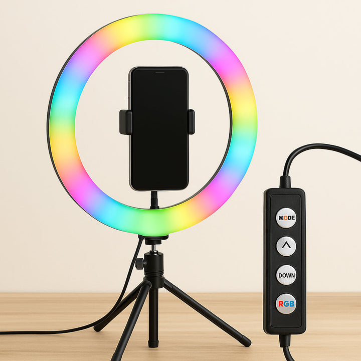 Ring Light RGB – 15 Lyskombinasjoner – MJ30 | Luvikno