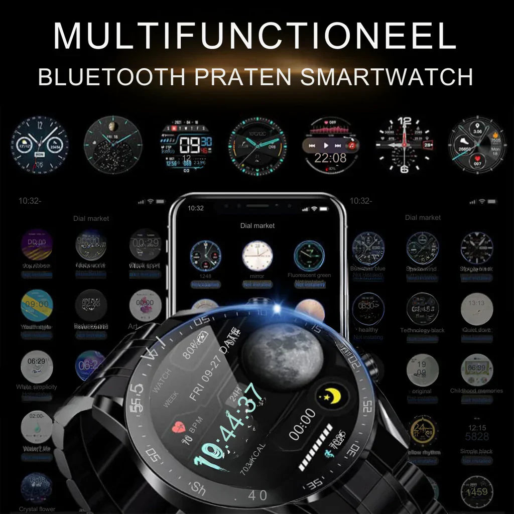 Luvikno | SwissMotion - Multifunksjonell Smartklokke Med Lang Batterilevetid