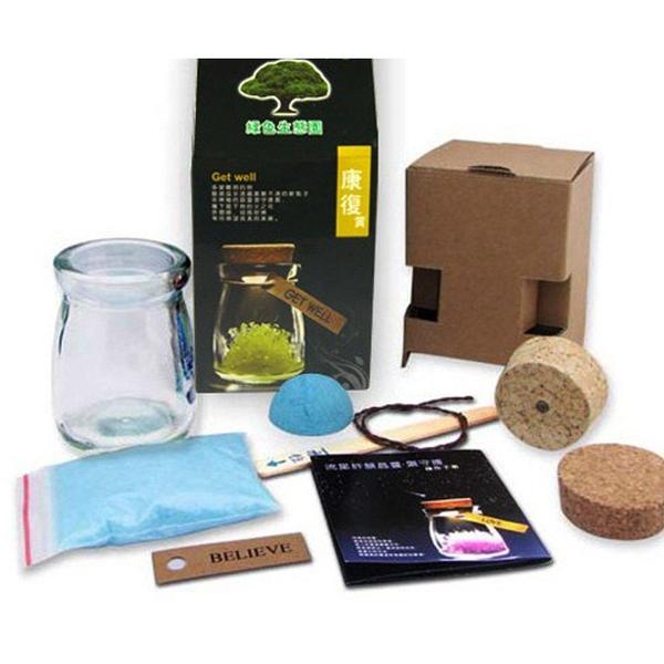 Magic Crystal Growing Jar Kit (Ulike farger og meldinger) | Luvikno