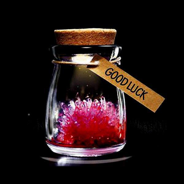 Magic Crystal Growing Jar Kit (Ulike farger og meldinger) | Luvikno