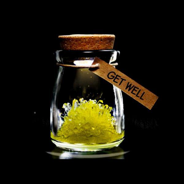 Magic Crystal Growing Jar Kit (Ulike farger og meldinger) | Luvikno