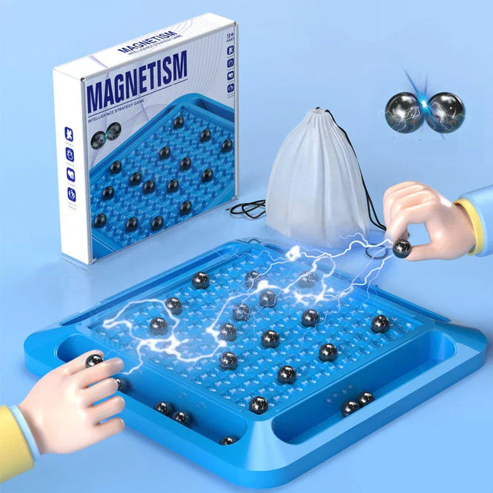 Magnetisk Strategi Brettspill – GridMind | Luvikno