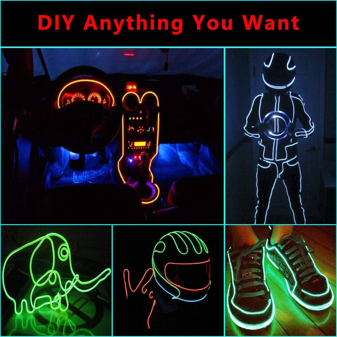 Luvikno | 4-i-1 Linje Bil LED Ambient Lys