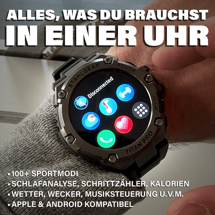 Luvikno | ArmorWatch | Robust Smartklokke