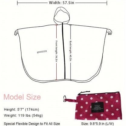 Luvik | Kevyt sadetakki hupparilla ja taskulla päivittäiseen käyttöön & seikkailuihin