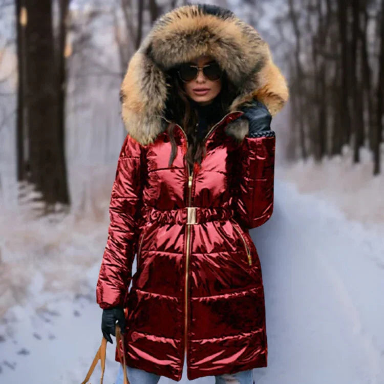 Luvik | Lämmin ja kiiltävä huppari hupulla