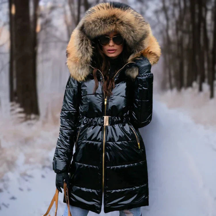 Luvik | Lämmin ja kiiltävä huppari hupulla