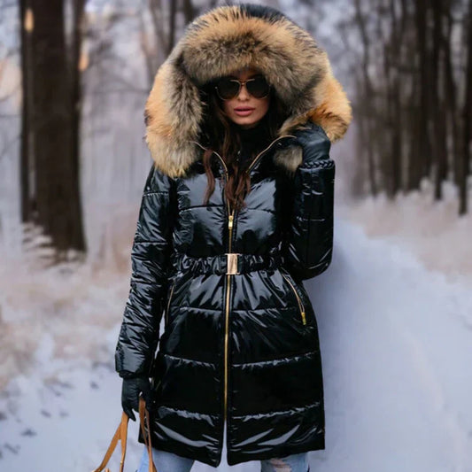 Luvik | Lämmin ja kiiltävä huppari hupulla