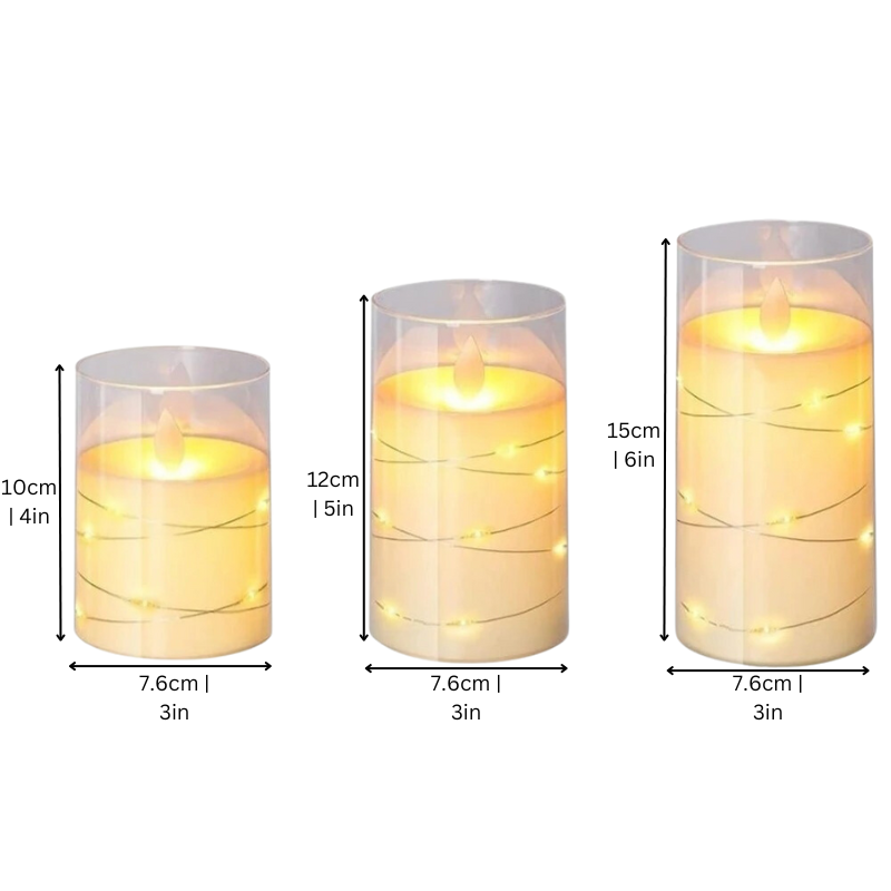 LED Stearinlys | Luvikno