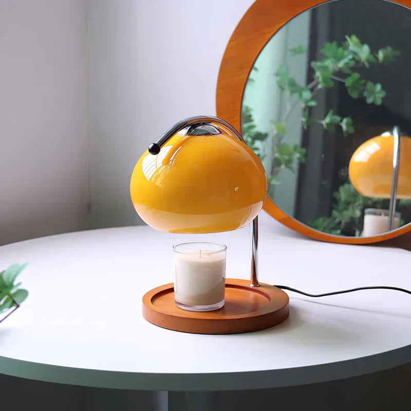 ÉclatCandle – Stilig Multifunksjonell Bordlampe og Lysestake Bolle