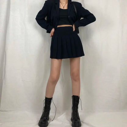 Luvik | Naisten pohje-korkuiset saappaat urheilupohjalla ja lämpimällä vuorella