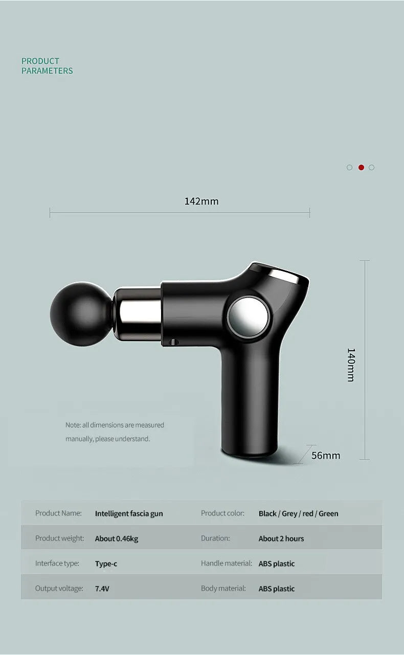 Bærbar massasje pistol for muskelrecovery Luvikno