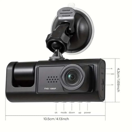Dashcam med nattsyn og IR-teknologi Luvikno