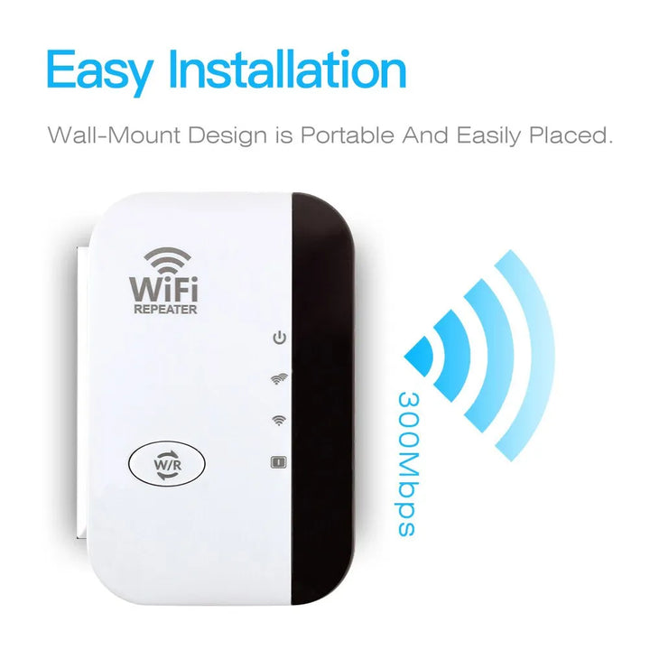 WiFiMax Booster - Kraftig Ekstern WiFi Forsterker Luvikno