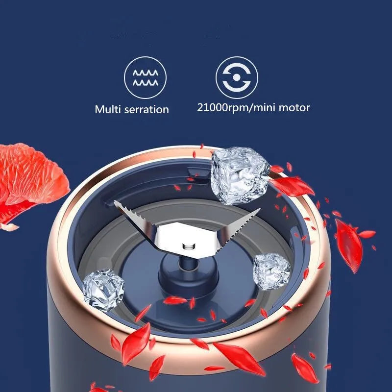 BlendMaster Portable – Elektrisk Juicepresse for Hjemmebruk Luvikno
