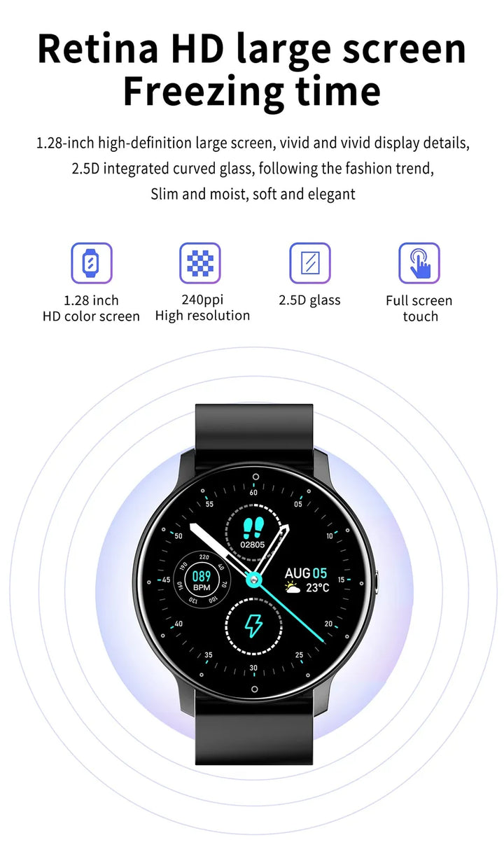 Stilig Smartklokke for Ytelse Luvikno